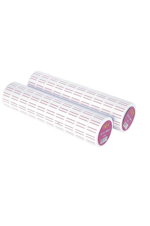 TRİX Beyaz Fiyat Etiketi 10lu Paket