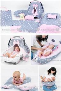 Babynest Full Set 9 Parça Pembe