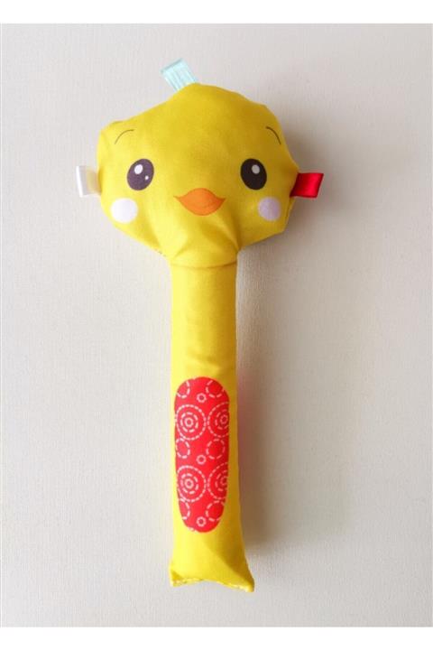 Dodo Baby Sevimli Hayvanlar Yumuşak El Çıngırağı, Bebek Çıngırak, Bebek Şıngırak- Civcivli