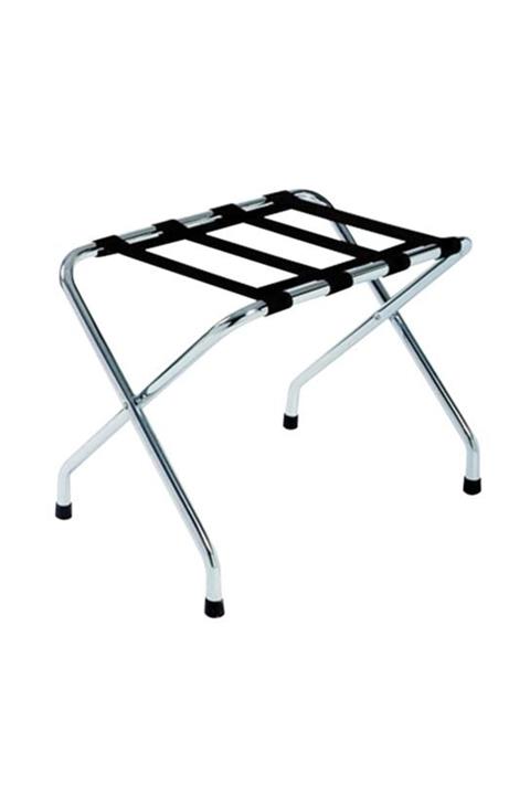 Tarko Okinox Metal Bavul, Valiz Sehpası. Otel Tipi. Krom Kaplı. 900466