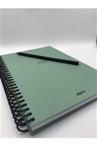 Colornote Papirüs Note Case Spralli Sert Kapak 120 Yaprak Kareli Defter