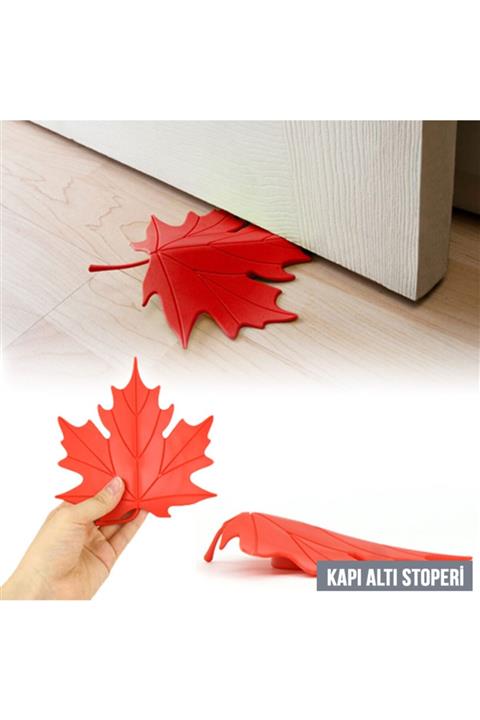 LAUREL DREAM Yaprak Görünümlü Kapı Altı Stoperi - 2 Adet