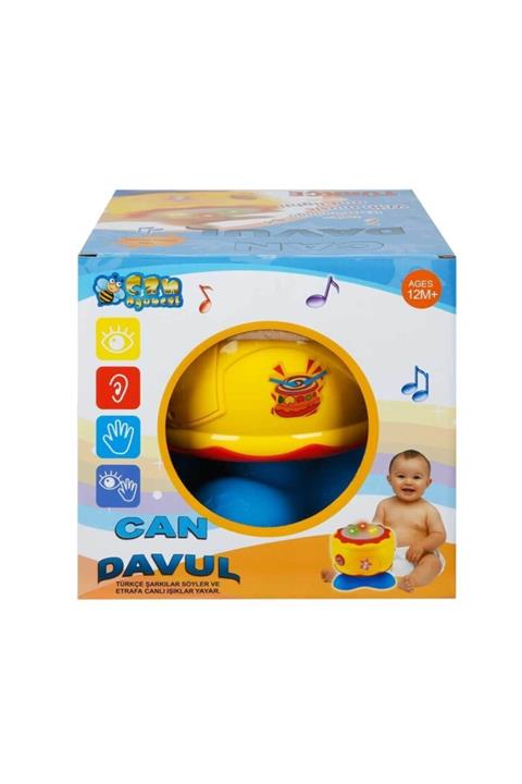 Can İthalat Yılın Ilk Fırsatları - Müzikli Davul - ™ Beyaz At®