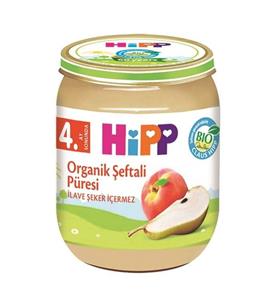 Hipp Kavanoz Maması Organik Şeftali Püresi 125 gr