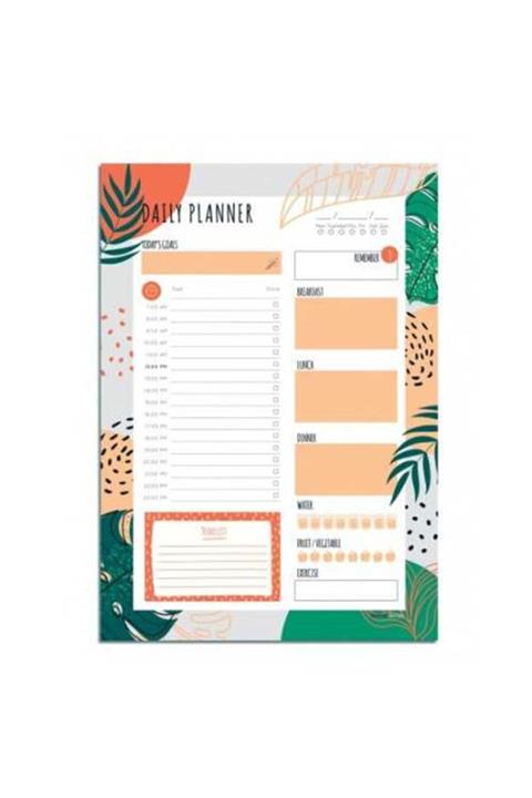 Busquets Defter A4 Daıly Planer Tropıc 64518 3