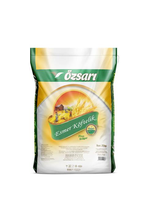 ÖZSARI Esmer Köftelik Bulgur 25 Kg Çuval