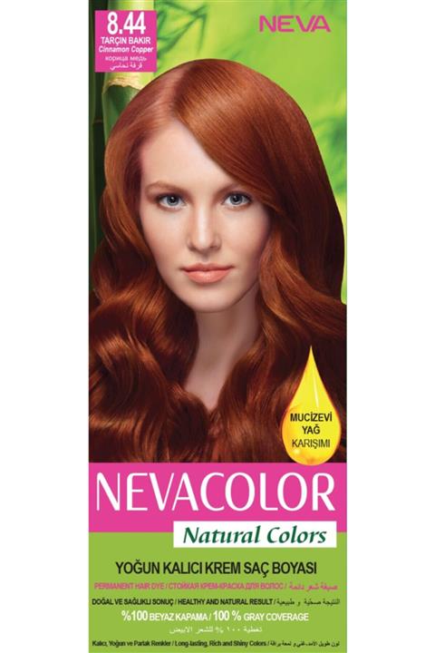 Neva Color Saç Boyası Seti 8.44 Tarçın Bakır 8698636612425