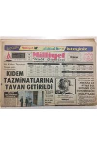 Gökçe Koleksiyon Milliyet Gazetesi 19 Ekim 1980  Kıdem Tazminatlarına Tavan Getirildi Gz51654