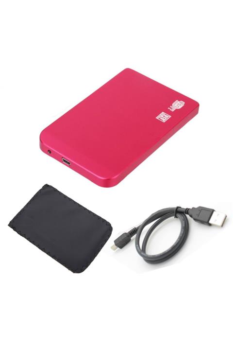 WOZLO 2.5 Sata Harddisk Kutusu - Slim Hdd Kutu - Kılıflı