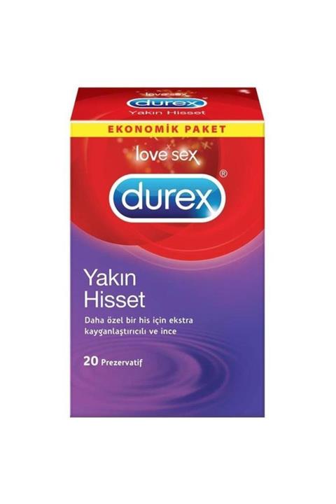 Durex Yakın Hisset 20'li Prezervatif
