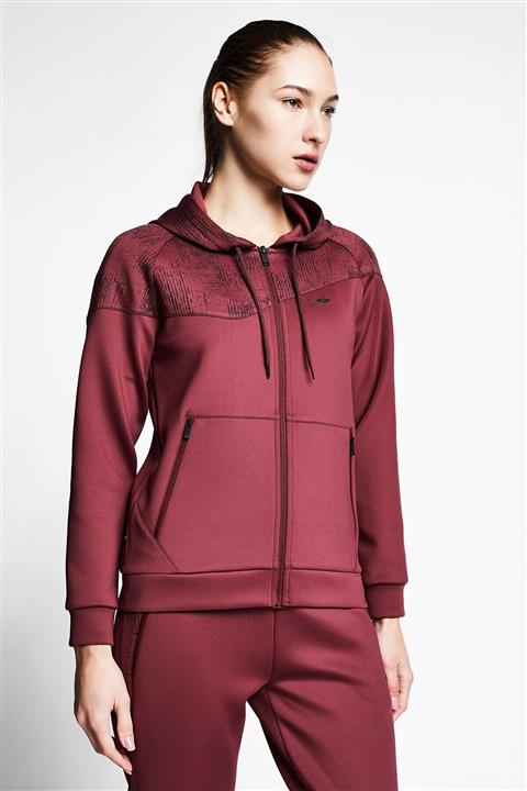 Lescon Kapşonlu Üst 21b-2101 - Vişne Şürüğü - L