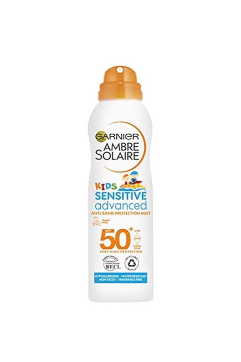 Garnier Ambre Solaire Resisto Kum Yapışmasını Önleyici Koruyucu Sprey Gkf 50+ 200 ml