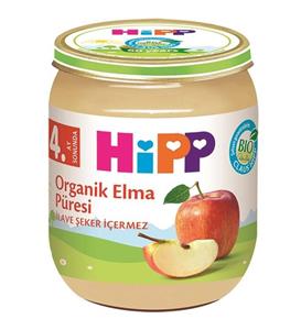 Hipp Kavanoz Maması Organik Elma Püresi 125 gr