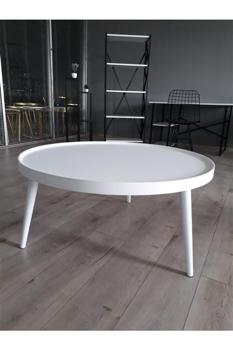 Vilife Glorya Orta Sehpa Beyaz