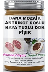 SPANA Dana Mozaik Antrikot Soslu Kaya Tuzlu Dök Pişir Ev Yapımı Katkısız 820gr