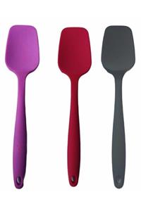 naturalife Yanmaz Yapışmaz Silikon Spatula Seti 3 'lü 27 Cm