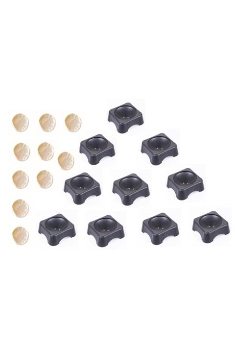 chickbox Kare Güvercin Folluğu Ve Keçesi 10 Adet