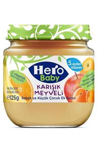 Hero Baby Kavanoz Maması 125gr Karışık Meyveli