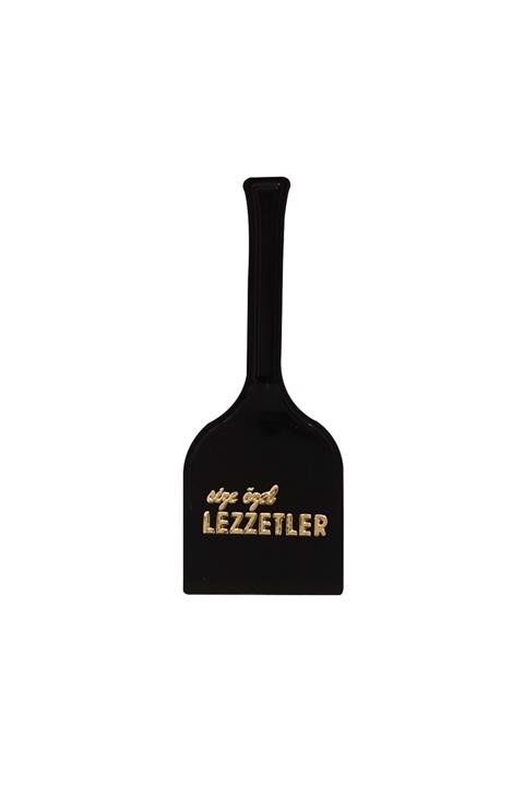 AMBALAJ PAZARI Tatlı Ve Pasta Servis Spatulası Siyah