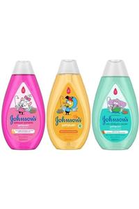 Johnson´s Baby Bebek Şampuanı 500ml Kral Şakir Serisi Karma 3'lü Set Toplam 1500ml