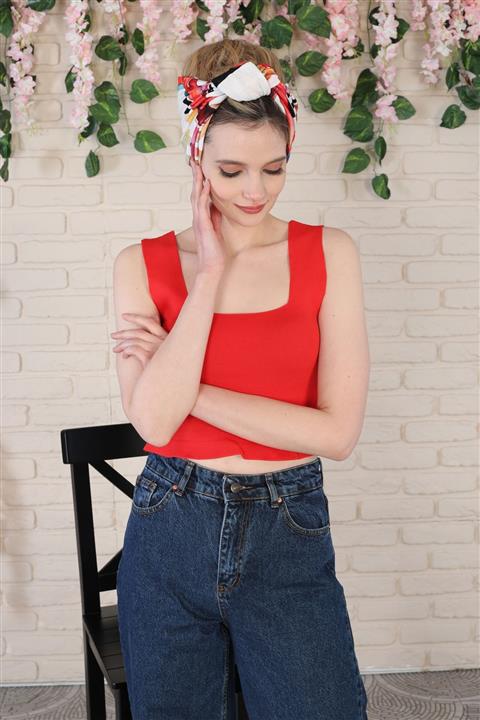 Ayşe Tasarım Kadın Alis Desenli Bandana