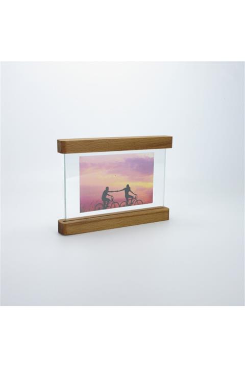 EFKAREART Ahşap Çift Taraflı Cam Fotoğraflık _02