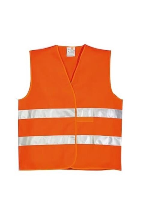 Emirhan Turuncu Reflektörlü Ikaz Yeleği