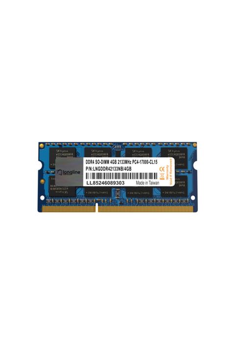 LONGLINE 4gb Ddr4 2133mhz Notebook Bellek Cl15 Pc4-17000 So-dımm Lngddr42133nb/4gb