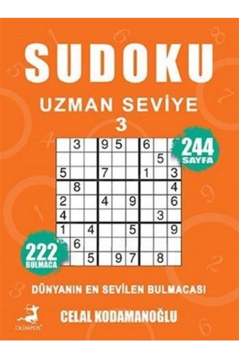 Olimpos Yayınları Sudoku Uzman Seviye 3