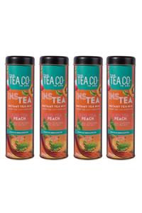 Tea Co Instea Peach Siyah Çay ve Şeftalili Soğuk Çay Karışımı 200gr X4 Adet