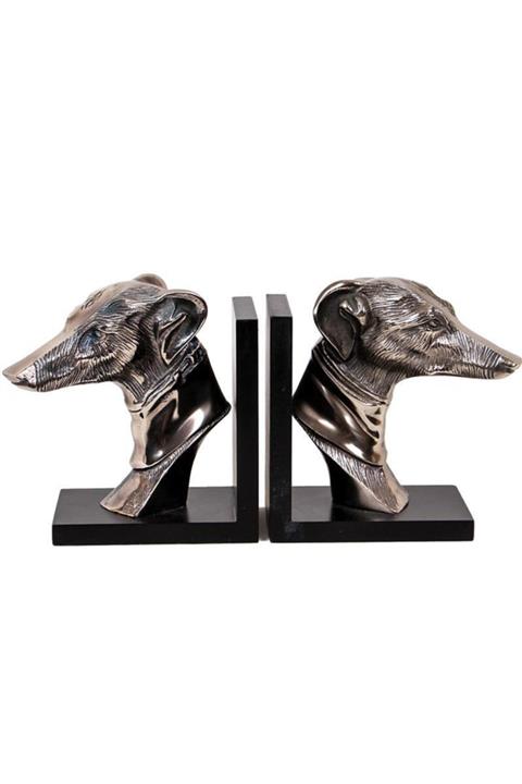 duhan ticaret Kitap Desteği Köpek Alüminyum Kitap Stoperi Dekoratif Hediyelik