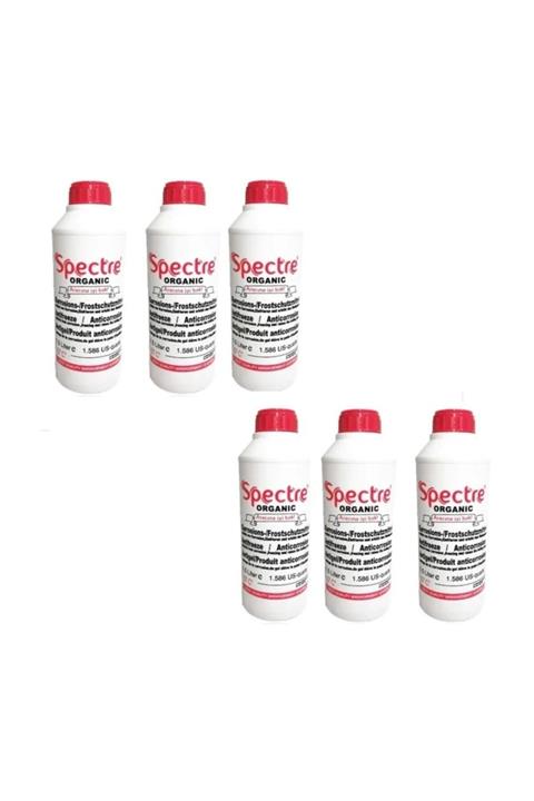 SPECTRE Organik Kırmızı Antifriz 1,5 Lt -40c X 6 Adet