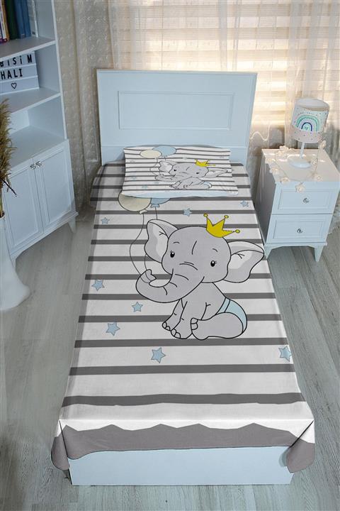 Bebişim Halı Sevimli Fil Bh2369 Pike&yatak Örtüsü(yastık Kılıflı)