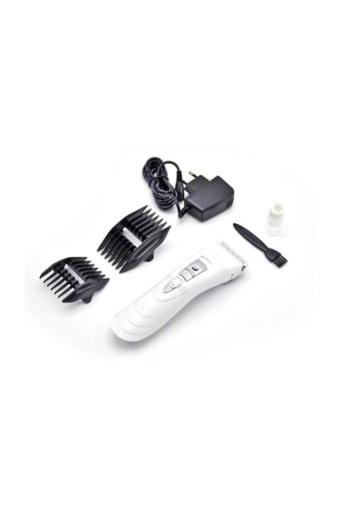 Bobo Er919-kedi Köpek Ayarlı Traş Makinası Şarjlı Beyaz