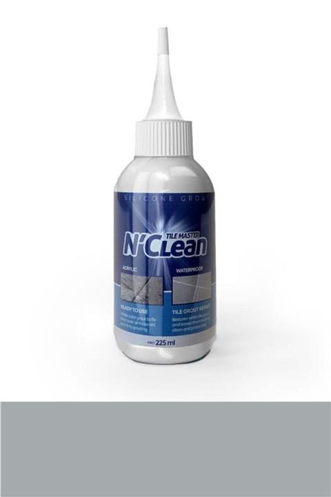 N'Clean Tile Master Silikonlu Derz Dolgusu Gri Tekli 225 ml