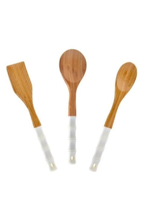 AROW Capo Silikon Saplı Kepçe Kaşık Spatula Seti Tr-2409