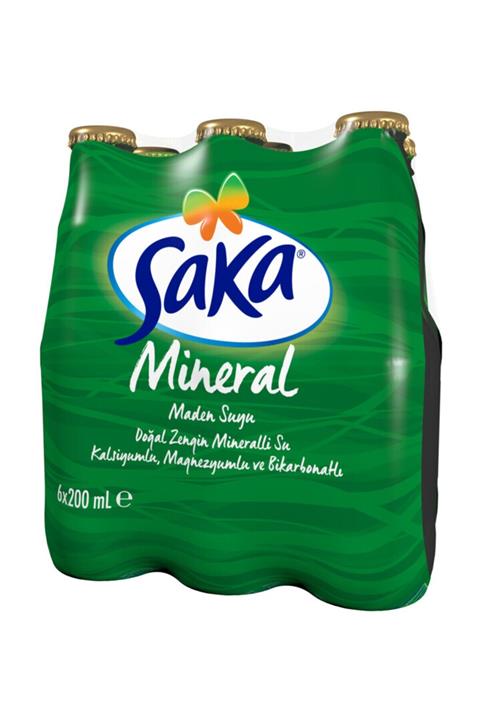 saka Maden Suyu 200 ml 6'lı