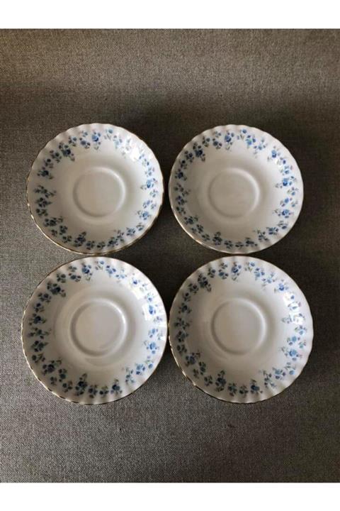 Hasyılmaz Royal Albert Memory Lane Antika Fincan Tabağı 4 Parça