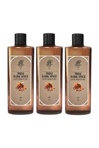 Rebul Dark Spice For Men Erkek Kolonya 270ml 3'lü Set