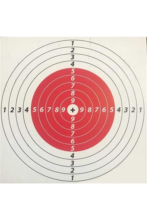 Muhtelif Hedef Kağıdı 100 Adet