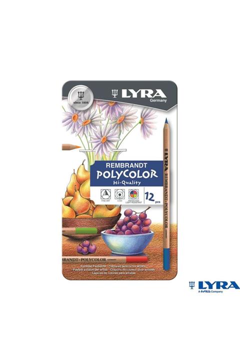 LYRA Rembrandt Polycolor Kuruboya Kalem Seti 12'li 2001120