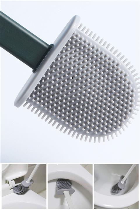MAY HOME Silikon Wc Fırçalığı & Tuvalet Fırçalığı