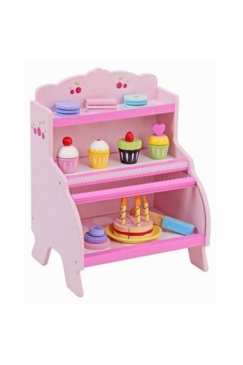 VARDEM OYUNCAK Mentari Ahşap Pastane Standı (mt-3554)