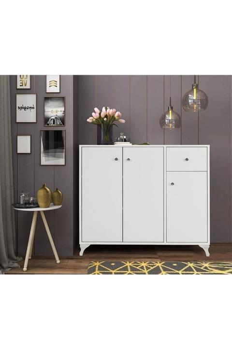 MOBİLYA SARAYI Modern Çekmeceli Ayakkabılık Dolabı