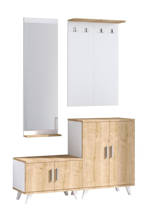 DECORMET Kuvars Portmanto Safir Meşe