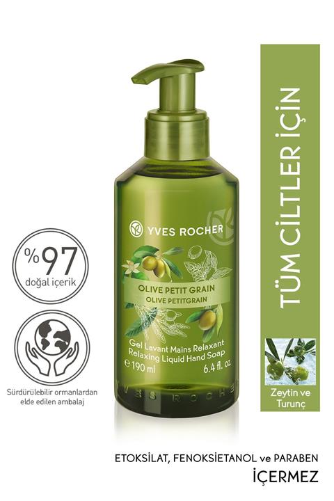 Yves Rocher Sıvı El Sabunu Zeytin - Turunç - 190 ml
