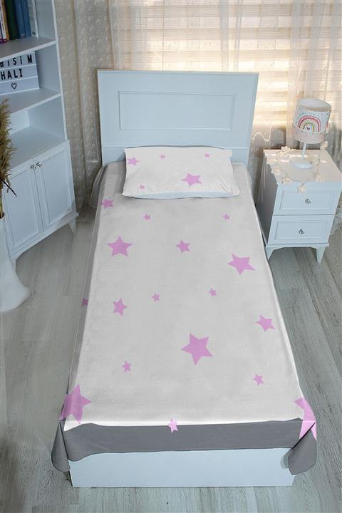 Bebişim Halı Yıldızlı Bh2081 Pike&yatak Örtüsü(yastık Kılıflı)