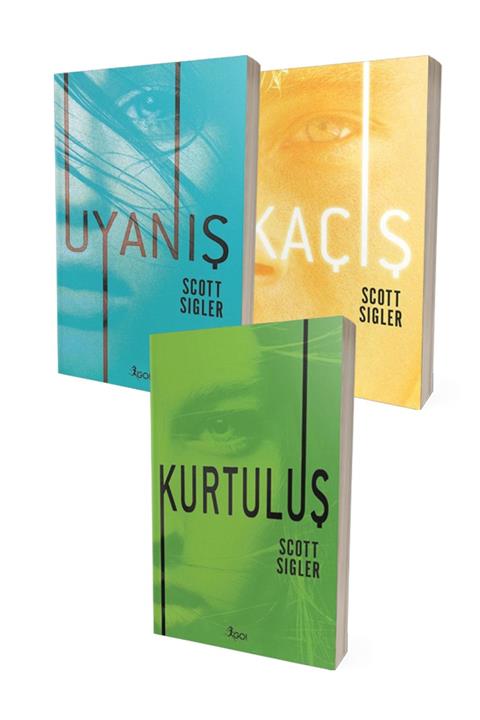 Go Kitap Uyanış - Kaçış - Kurtuluş 3 Kitap Set - Scott Sigler