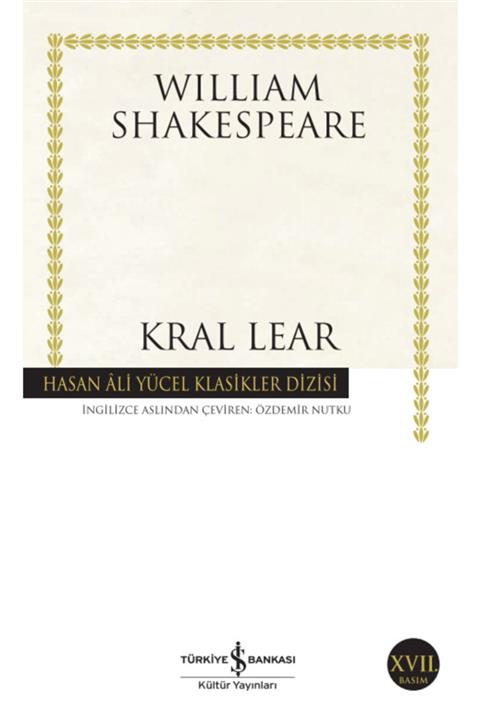 İş Bankası Kültür Yayınları Kral Lear