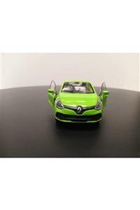 WELLY 1:36 Ölçek Renault Clio Diecast Çek Bırak Model Araba (fıstık Yeşili)
